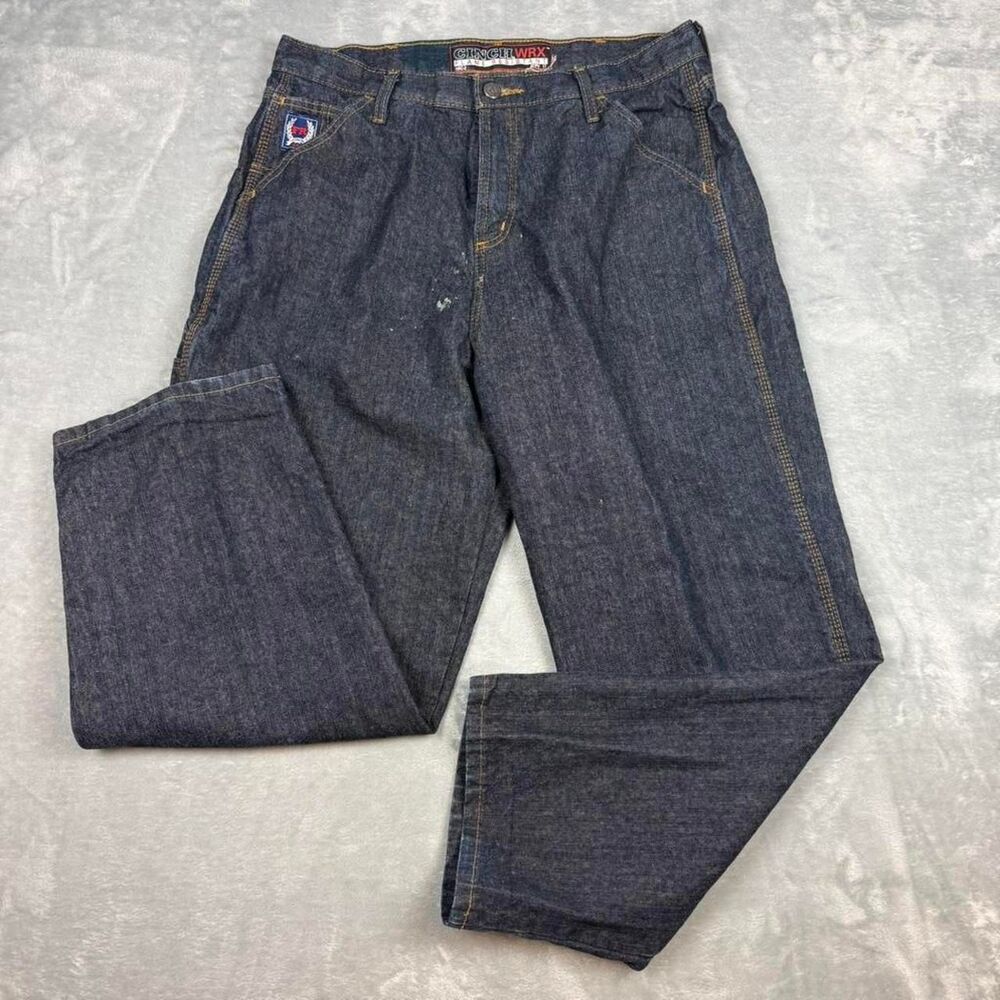 Unbranded Men's Navy and Blue Jeans